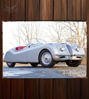 Металлическая табличка Jaguar XK120 Alloy Roadster 346